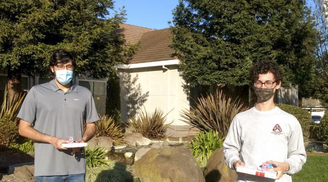 David House on the left and David Story on the right