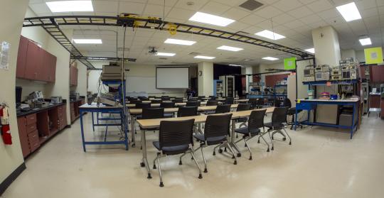 Picture of Salazar Hall, room 2001