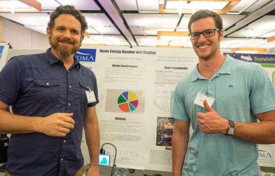 Picture of the Home Energy Monitoring Project students