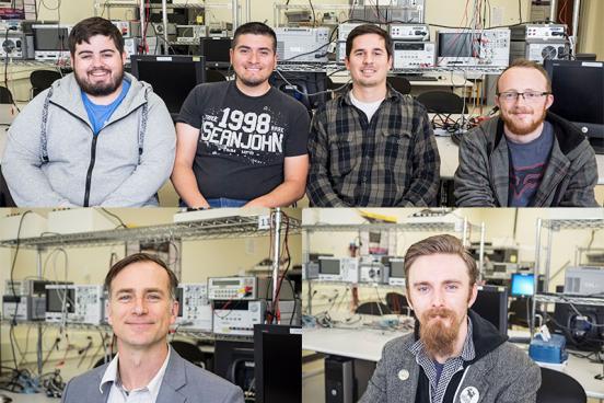 Upper picture, from left to right: Austin Salois, Daniel Gil. Blake Zuniga, Logan Lawrence and pictures below: Josh Paine and Gaven Hayden-Town