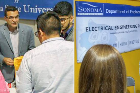 From left to right: Dr. Sudhir Shrestha, Dr. Farid Farahmand and Geoff Thomas