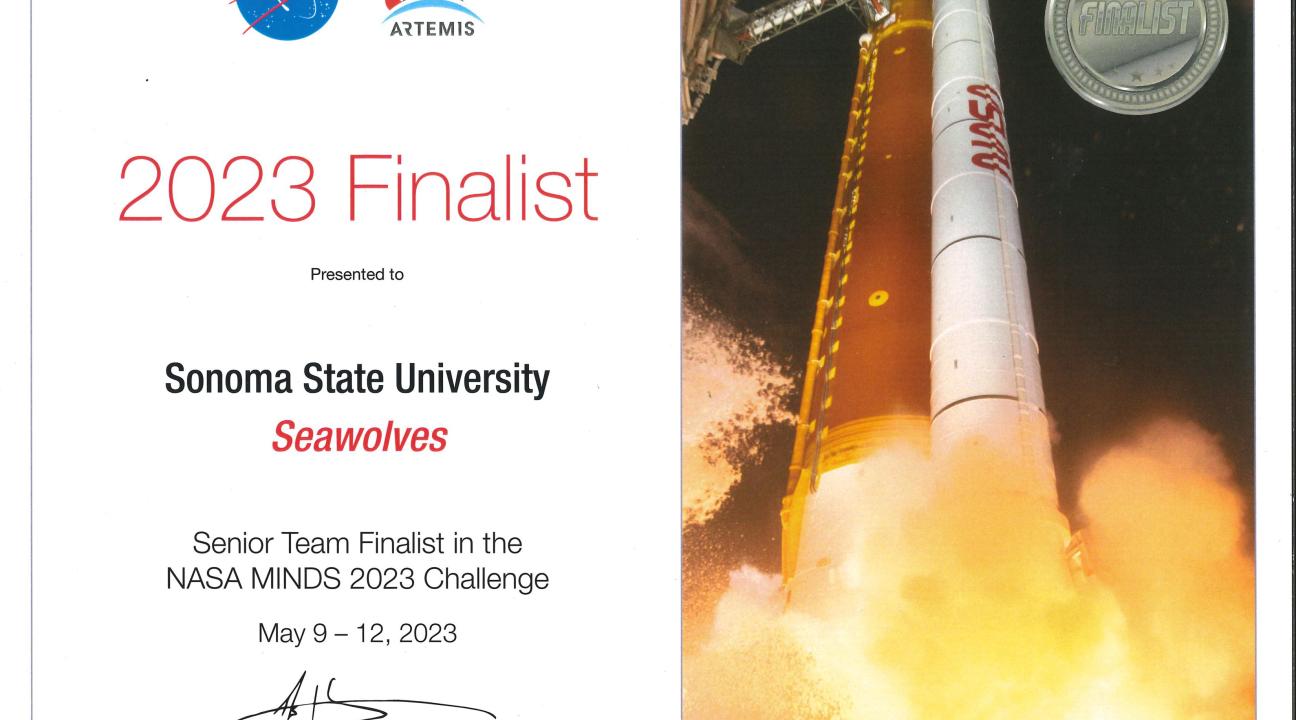 Image of 2023 Finalist Certificate