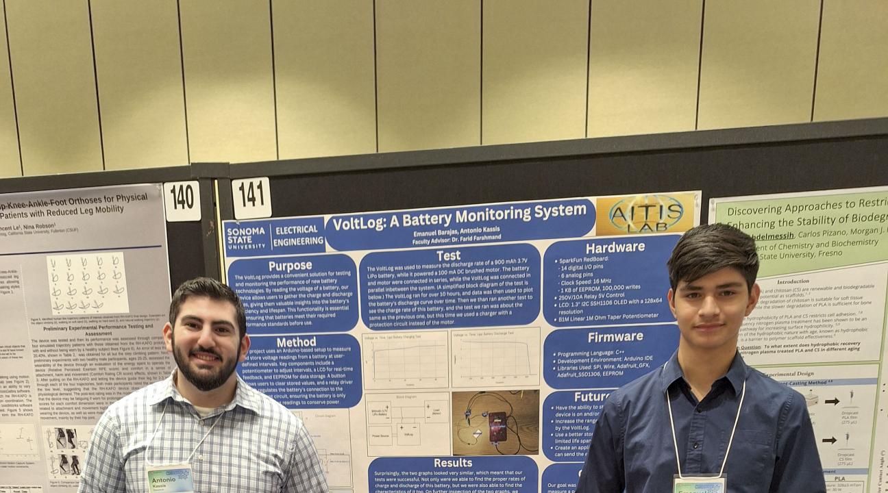 Pictured: Antonio Kassis on the Left and Emanuel Barajas on the Right