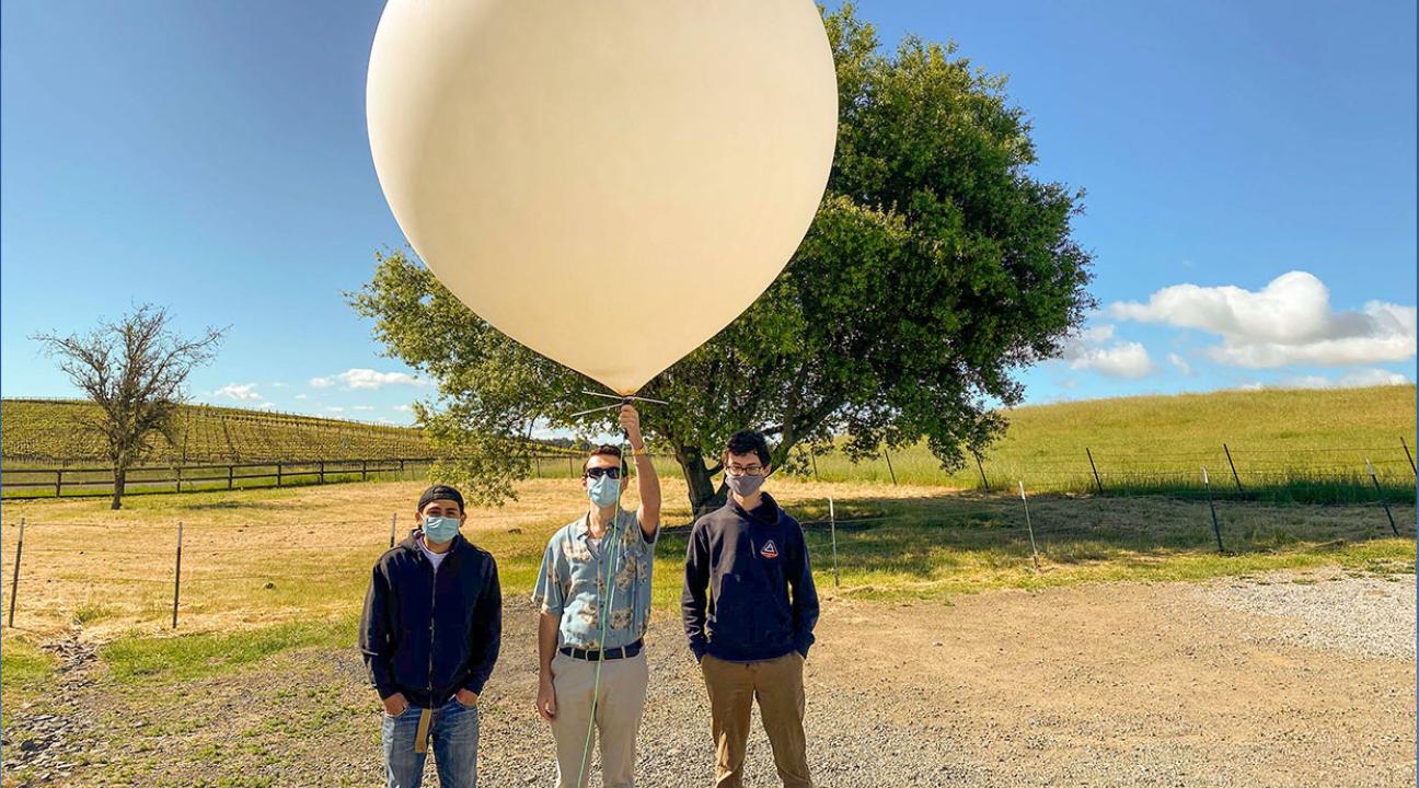 From left to right: Andres Rivera, Nathan Candler and David Story