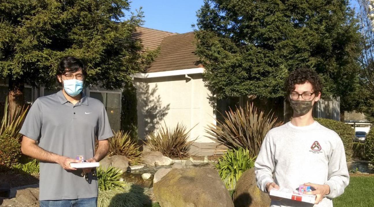 David House on the left and David Story on the right
