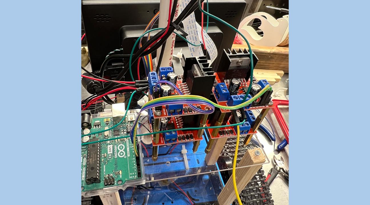 On-board Circuit of the Rover