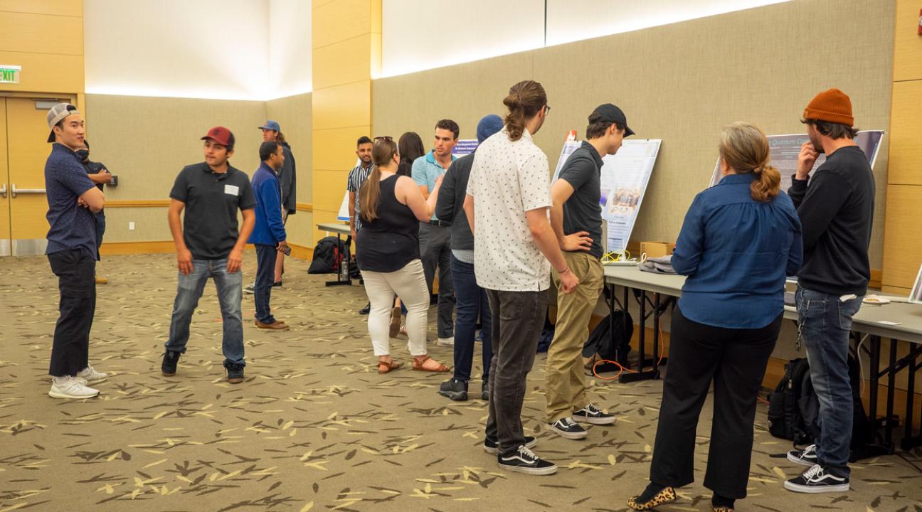 Engineering Students Presenting