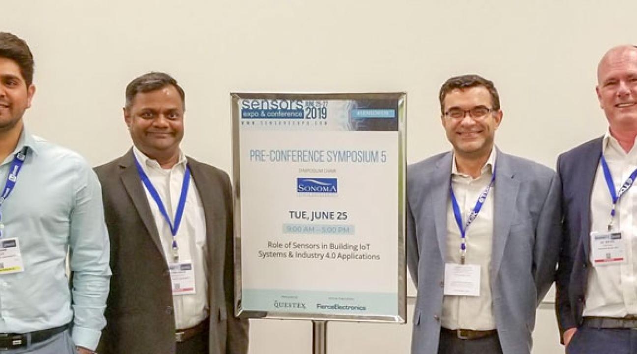 From left to right: Manthan Gajjar, Shivakumar Mathapathi, Dr. Farid Farahmand and Dr. Mikael Lindvall