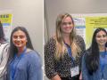 Left picture, from left to right: McKenzie Maher, Rob Rowlands, Alyssa Wright, Priyanka Khera and the picture on the right, from left to right: McKenzie Maher, Priyanka Khera, Alyssa Wright and Logan Lawrence