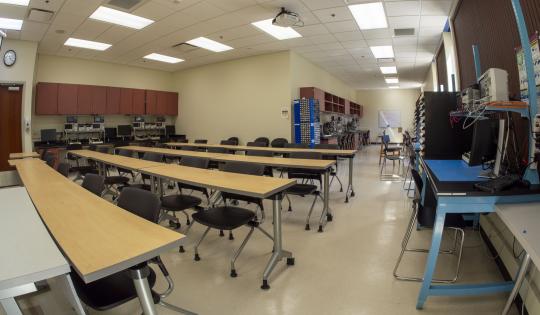 Picture of Salazar Hall, room 2003