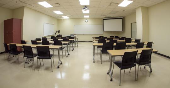 Picture of Salazar Hall, room 2009A