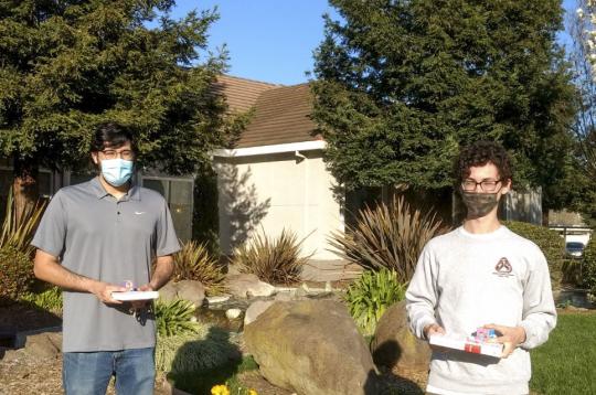David House on the left and David Story on the right