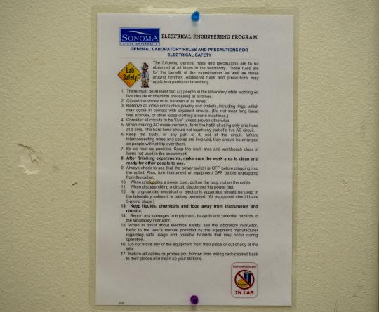 Laboratory Safety Rules